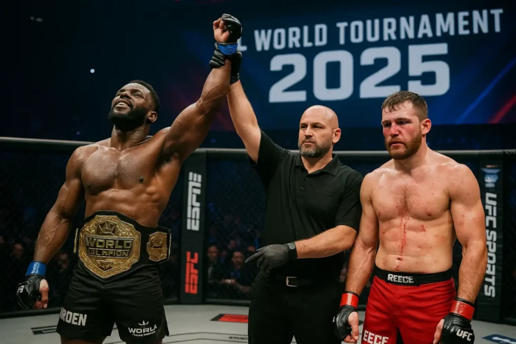 PFL World Tournament 2025: результаты и новости титульных боёв