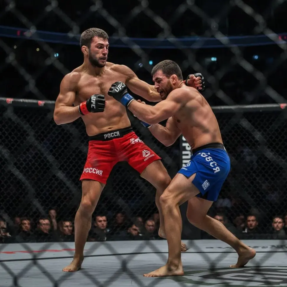 Комбинации в ММА: рабочие связки ударов и переводов в исполнении российских бойцов Комбинации в ММА: рабочие связки ударов и переводов в исполнении российских бойцов